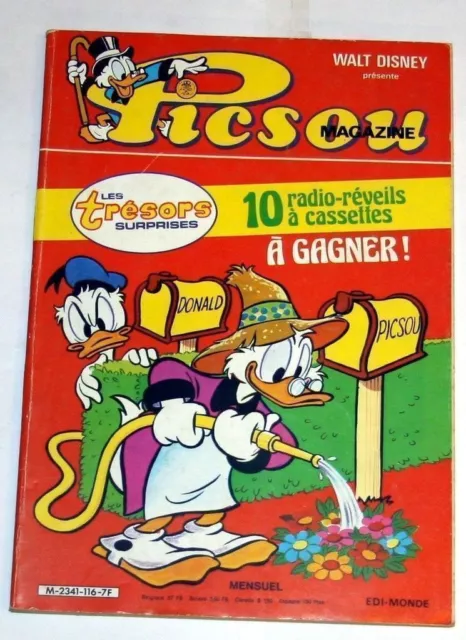 PICSOU Magazine 1 n° 101 au 184 Tous BE+ NOUVEAU