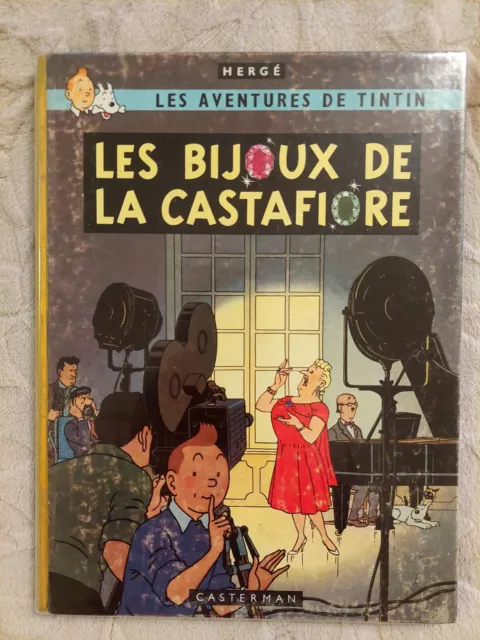 Tintin Les Bijoux de la Castafiore  1963  EO Belge