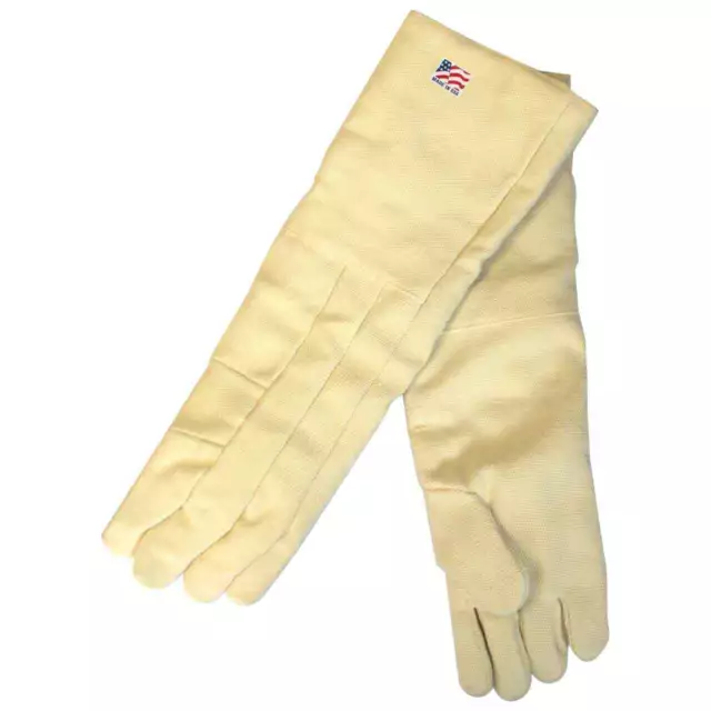 Black Stallion DK123 23" High Temp. Fully Wool Lined  Gloves OSFM
