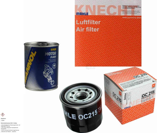 MAHLE / KNECHT Set d'inspection Ensemble de Filtres SCT Lavage moteur ...