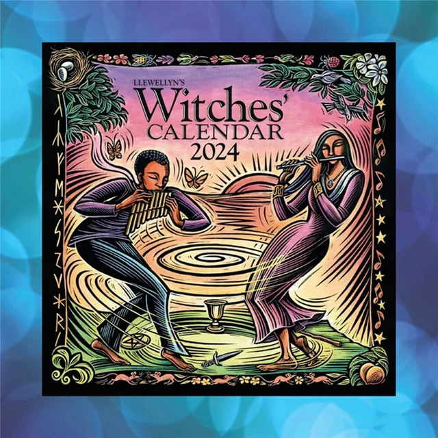 Witches Timer 2024 LLEWELLYN'S WITCHES' Calendar Mysterious Witchcraft Calendar Time ...