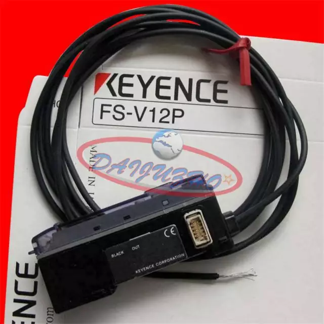 KEYENCE FS-V12P FSV12P Fiber Optic Sensor Amplifier New