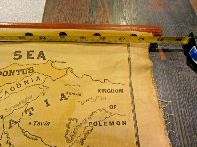 VTG Sunday School Biblical Historical Map The Peerless Series **Jesus Church God 2