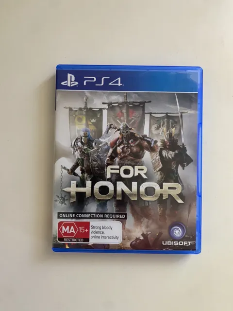 For Honor PS4 PlayStation 4 PAL | Complete Disc Mint VGC | Free Post