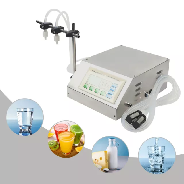 Double-Head Liquid Filler Machine Bottle Packing Machine 12.8L/min/2head NEW
