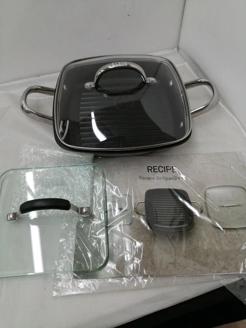 Mayer 24Cm Square Grill Pan