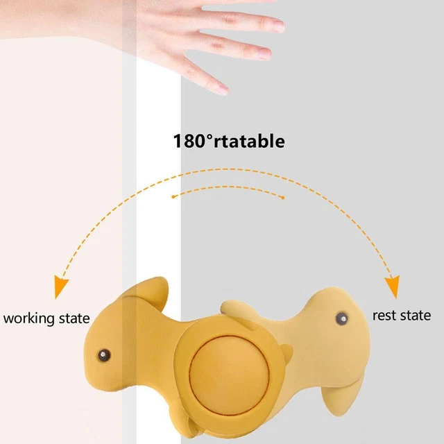 Cute Rotating Door Stoppers High Quality Baby Safety Finger Pinch Guard* 3