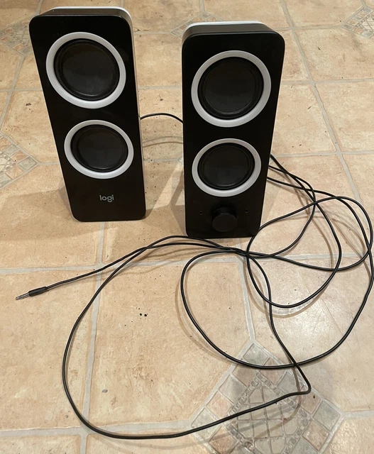 LOGI WIRED PC/TV Speakers NB0017 AUX Connection, no power adaptor