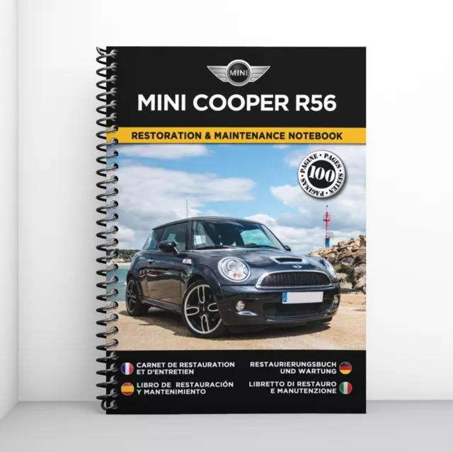 MINI COOPER R56 : Carnet de Restauration et d'Entretien - PORT OFFERT