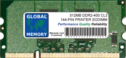 512Mb Ddr2 144-Pin Sodimm Printer Ram (Cc416A,Dell, 317-5645, Ce483A, Mddr2-512)