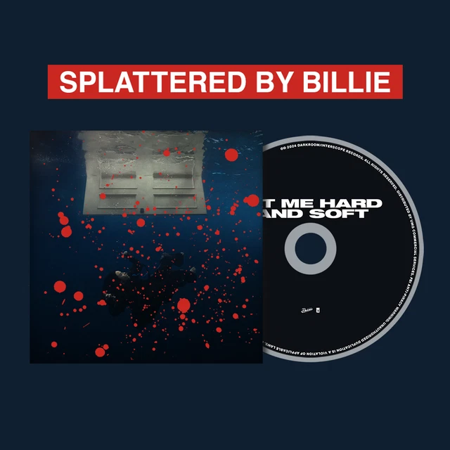 BILLIE EILISH HIT ME HARD AND SOFT (2024) SPLATTER PAINT CD QUICK DISPATCH 72.06 PicClick CA
