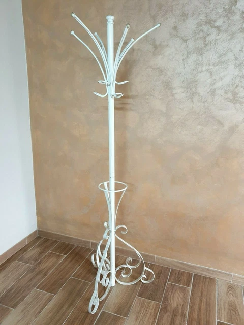 Attaccapanni Per Porta In Ferro Battuto - Set Di 2 - Foto 4