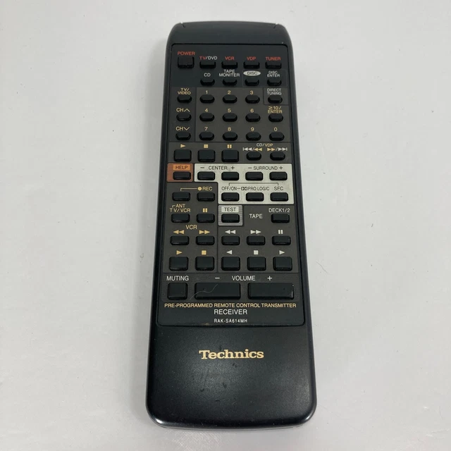 テクニクス　リモコン　RAK-SUA11WH Technics MK0129 テクニクス リモコン RAK-SUA11WH Technics MK0129 - メルカリ