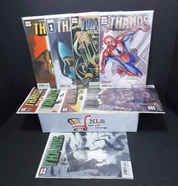 Lot of 9 Thanos Marvel Comics