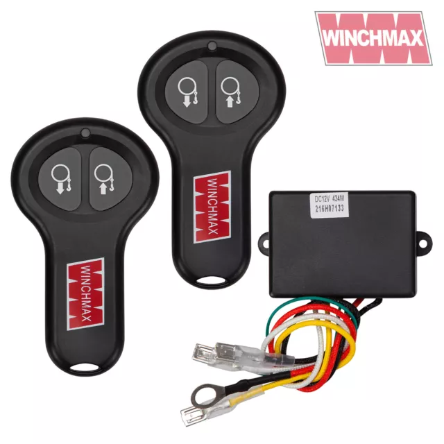 Wireless Winch Remote Control Twin Handset Winchmax Brand 24V 24 Volt