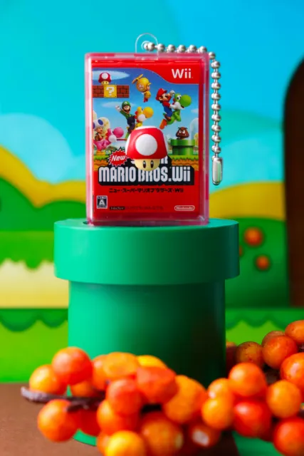 New Super Mario Bros Wii Ritai Pendant: Mushroom