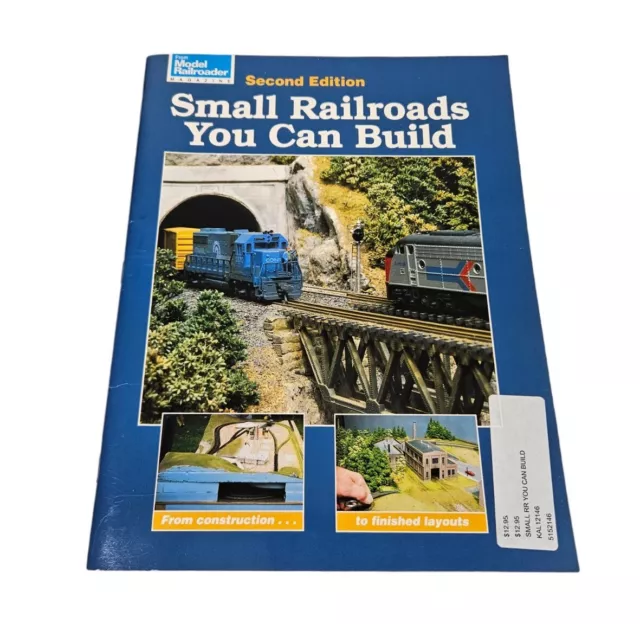 Small Railroads You Can Build Model Railroader by Kent Johnson 12146 Layouts N O