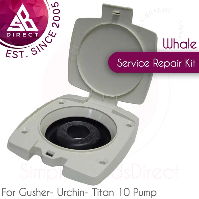 Whale Geyser Oursin Titan 10 Plastique Pont Plaque Service Réparation Kit │