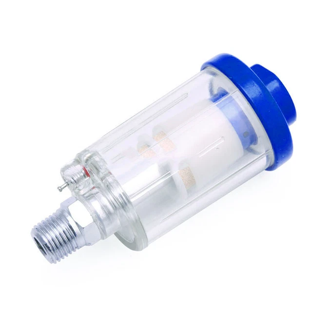 Inline 1/4 inch Air Oil Water Separator  For Compressor Spray Paint   W8I6I6