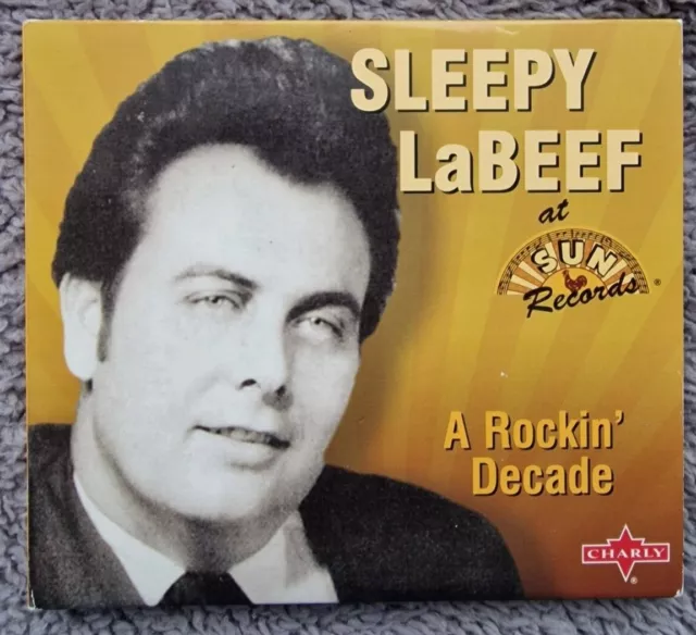 Sleepy LaBeef - A Rockin' decade**RARE CD ALBUM**CD Reissue, Remastered Digipack