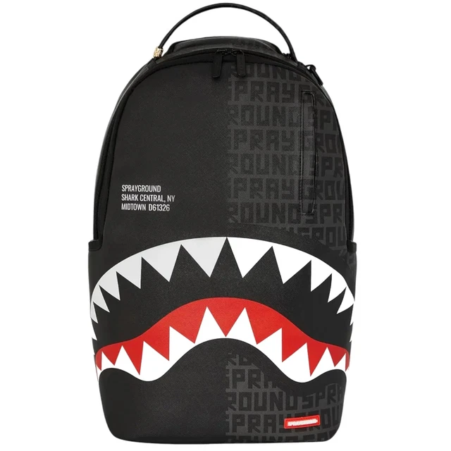 SPRAYGROUND A25F SAC à dos 910B6249NSZ SHARK CENTRAL SPLIT