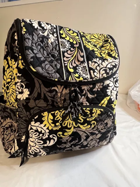 Vera Bradley  Zip  Floral Back Pack