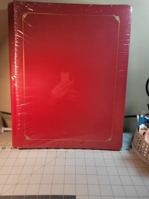 Álbum rojo de Creative Memories 12 X 15 nuevo en paquete