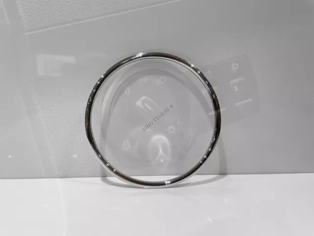 Fits VW Polo 9N  9N2  6R  Aluring für Lichtschalter / Alu Ring 2