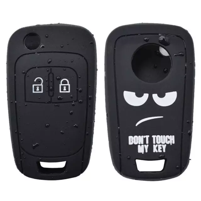 For Vauxhall Astra J Corsa D Insignia Silicone Remote Key Case Fob Shell Cover