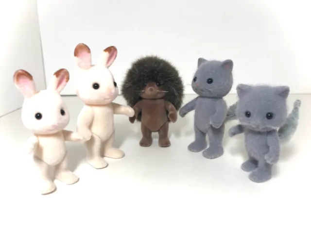 Calico Critters Sylvanian Animal Friends Assortment- Lot of 5