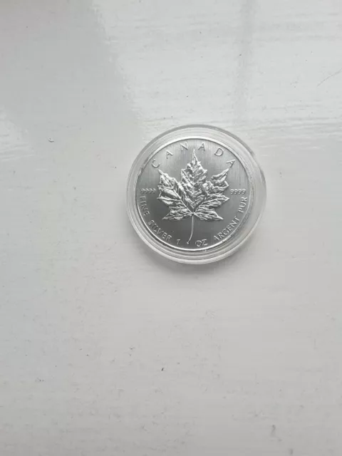 New 2011 Canadian Silver Maple Leaf 1oz .9999 Bullion Coin  by RC Mint
