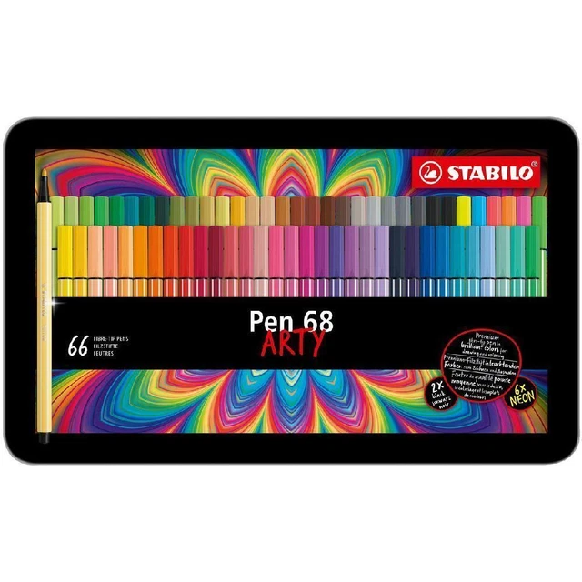 STABILO Pen 68 66er Metalletui ARTY Stück In Karton Unbestimmt 2022