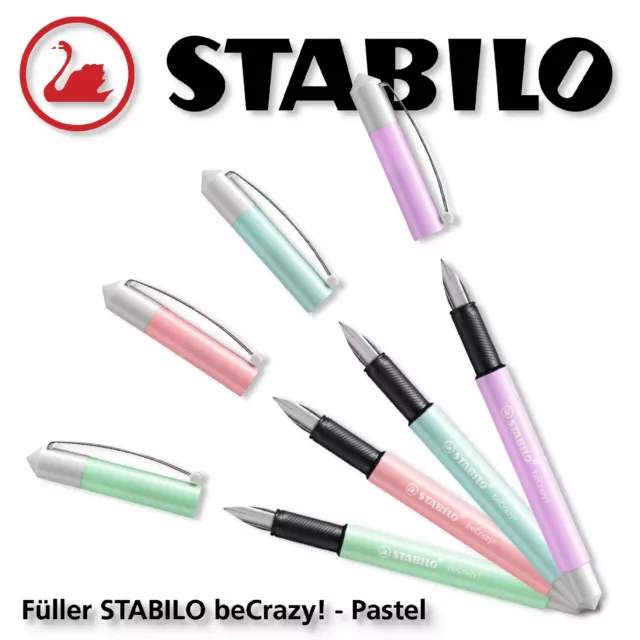 Stylo-plume STABILO EASYbirdy Pastel
