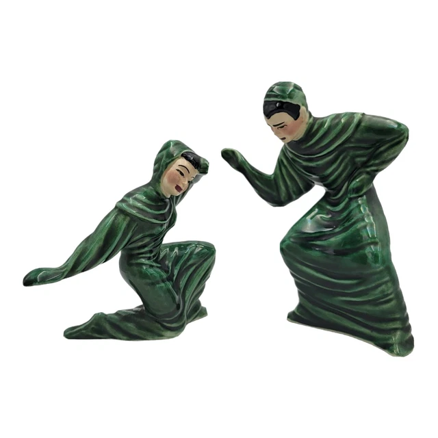 Vintage Ceramic Arts Studio Betty Harrington Beth & Bruce Dancer Figurines Vintage Ceramic Arts Studio Betty Harrington Beth & Bruce Dancer Figurines