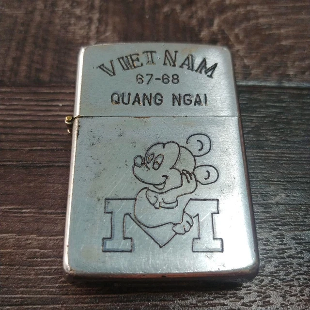 ZIPPO VIETNAM RARO Mickey 67-68 EUR 319,01 - PicClick ES