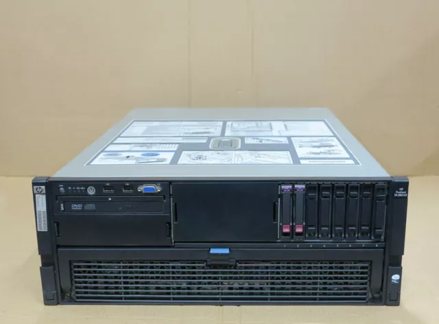 HP ProLiant DL580 G5 4x QUAD-Core XEON X7350  2.93Ghz 36Gb RAM 2x 146Gb Server