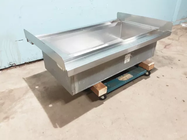 "Randell" S.s Double Sided Under Counter Bar Ice Bin With Cold Plate 6 In/Out