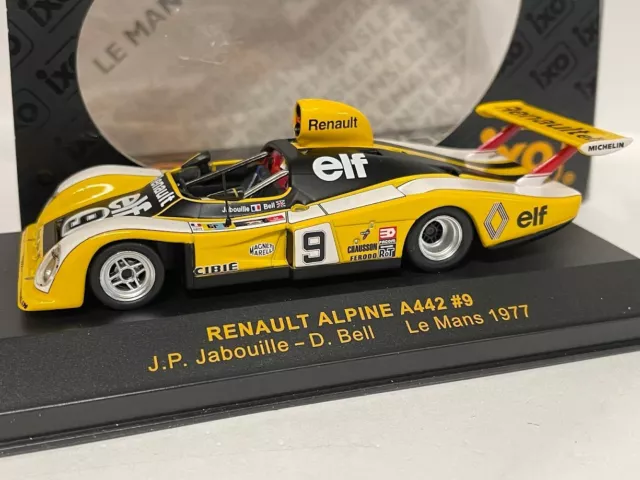 Ixo Models Renault Alpine A442 #9 Jabouile Bell LMC044 Le Mans 1977 1:43 Diecast