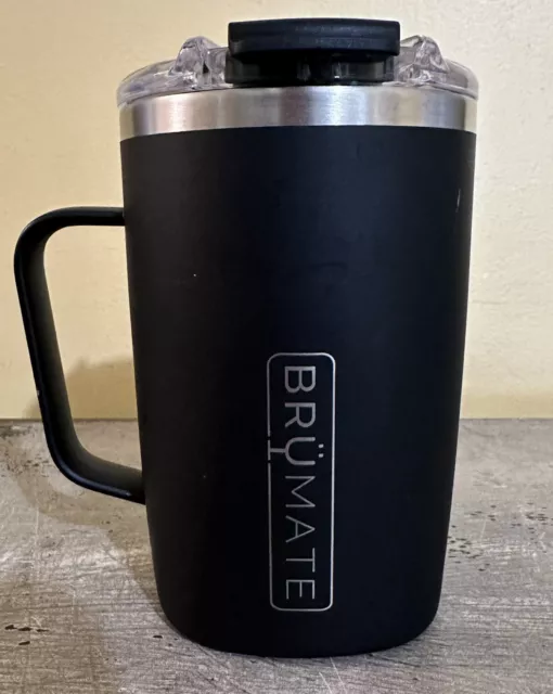 BruMate Hopsulator Trio 16 oz 3-in-1 Walnut BPA Free Vacuum Cup
