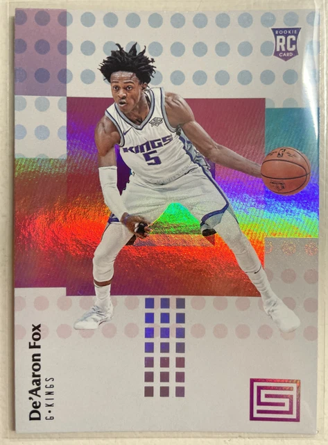 2017-18 Panini Status - Rookies #148 De'Aaron Fox (RC) Sacramento Kings