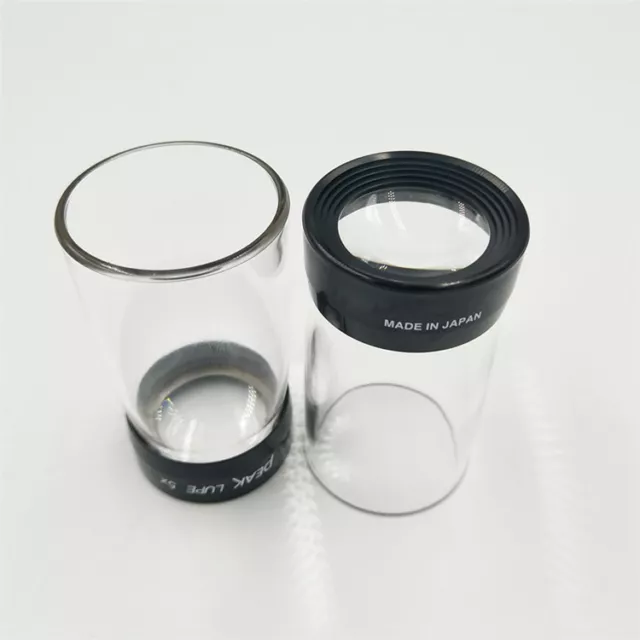 1pcs NEW Original PEAK Lupe 5x Portable Magnifier 1960-5X Loupe No.1960