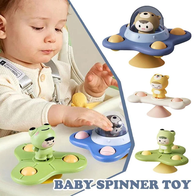 BABY FINGER SPINNER Toys Cartoon Toys Fidget Suction Cup 6T2E Bath Toy O8Q0  EUR 3,59 - PicClick FR