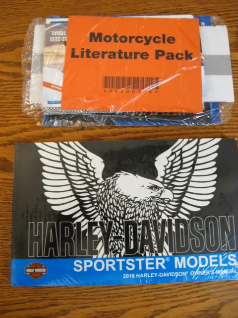 2018 Harley-Davidson Sportster Owner's Owners Manual XL883 XL1200, SuperLow NEW