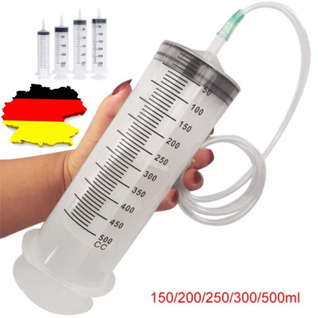 150ml-500ml Einwegspritzen Liquidspritzen Kapazität Einlaufpumpöl mit Schlauch