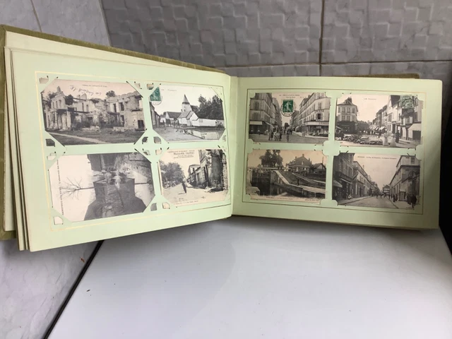 ALBUM D'ANCIENNES CARTES POSTALES ( 300 cartes )