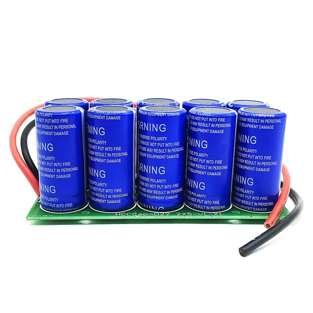 1SET 27V 12F Double Row Farad Capacitor Super Capacitor 120F Automotive ...
