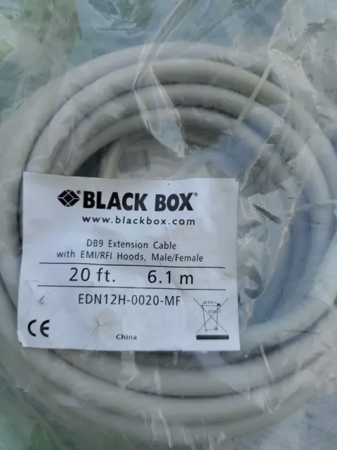 Black Box Edn12H-0020-Mf Db9M/F Extension Cable