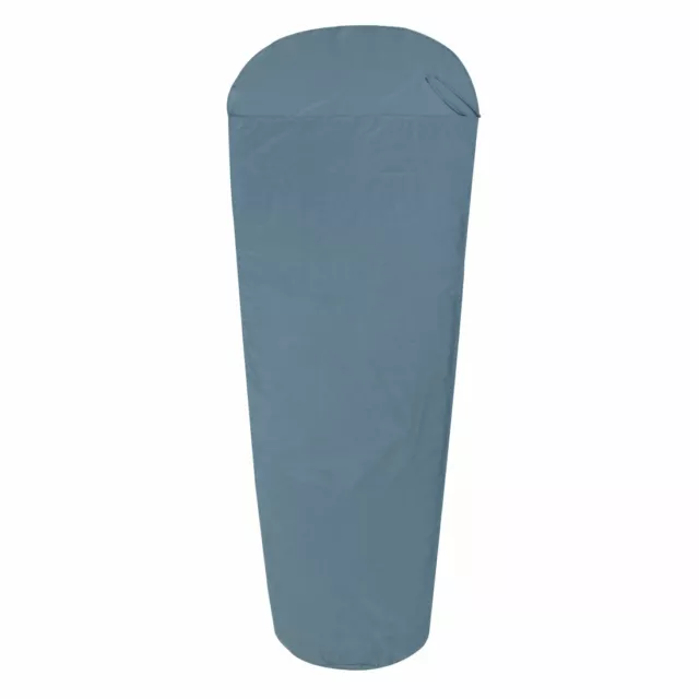Sac de couchage INLET luminaire 225x90 momie sac de couchage tissu mélangé bleu