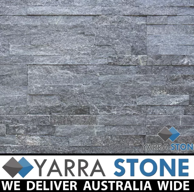 Stack Stone Wall Cladding / Stacked Stone / Natural Stone-Black Quartz