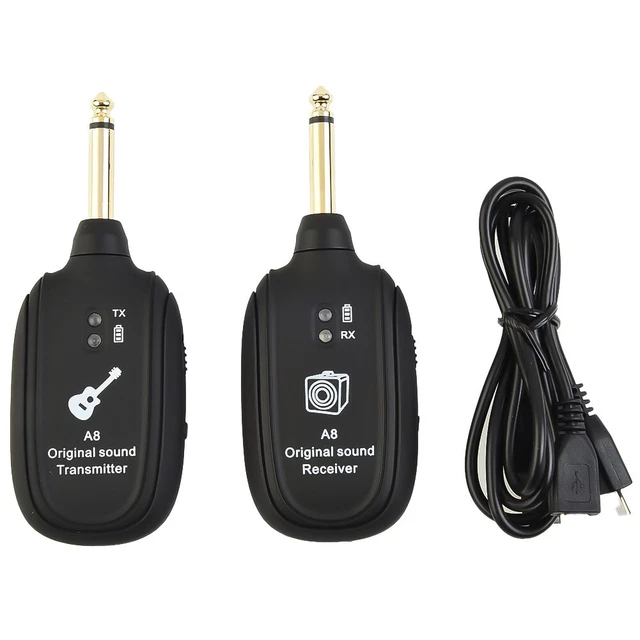 Guitar Receiver Guitar Transmitter Musical Instruments 30m Transmission Range